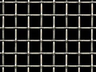 Architectural Decoration Crimped Wire Mesh Single And Double Sided Pimple Ginned