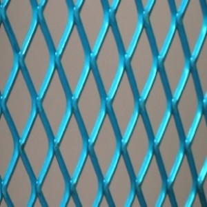 0.3mm Thickness Expanded Wire Mesh Punching And Rolling Flat Medium