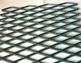 0,3 mm bis 8 mm Metall-Streckdrahtnetz durch Eintauchen in korrosionsbeständigen Kunststoff