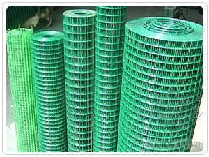 60*80mm grünes PVC beschichtete geschweißten Draht nicht verrostenden Mesh For Construction